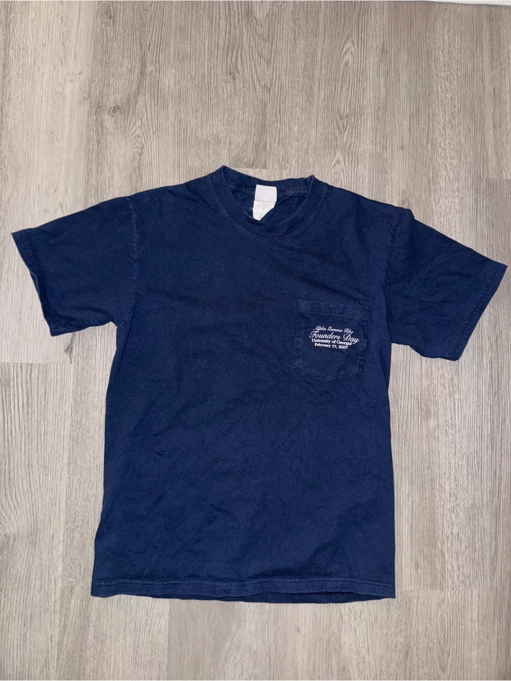 Alpha Gamma Rho Founders Day Shirt UGA - Small